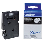 NASTRO BROTHER TC-291 9MMX7,7 NERO/BIANCO