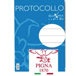 PROTOCOLLO A4 1RIGO 200FG 80GR PIGNA