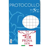 PROTOCOLLO A4 5MM 200FG 80GR PIGNA