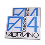 Pacco 25fg FABRIANO4 Disegno 70X100cm ruvido 200gr