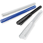 IBICO SCATOLA 50 DORSI ClickBind 12mm NERO RIAPRIBILE