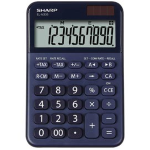 SHARP Calcolatrice da tavolo, EL M335 10 cifre, colore blu