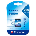 VERBATIM SECURE DIGITAL CARD PREMIUM SDXC Class 10/UHS-1 256GB