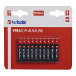 VERBATIM BLISTER 10 PILE MINISTILO AAA ALKALINE