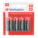 VERBATIM SCATOLA 4 PILE AA ALKALINE STILO