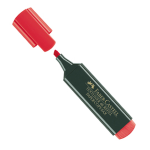 EVIDENZIATORE TEXTLINER ROSSO FABER-CASTELL