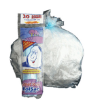 20 Sacchi azzurro trasp.50x60cm 30Lt 16Âµ Rolsac