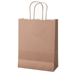 25 shoppers Twisted carta kraft 36x12x41cm rosa antico Mainetti Bags