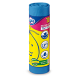 LOGEX PROFESSIONAL 10 SACCHI IMMONDIZIA 70X110CM 110LT HD 16mic BLU LOGEX