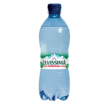 Acqua frizzante bottiglia PET 100 riciclabile 500ml Levissima