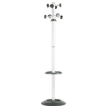 UNISIT APPENDIABITI TOTEM 175CM A 8 POSTI C/PORTAOMBRELLI GRIGIO/NERO