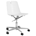 Unisit Seduta home/office Mindy MNGP bianco senza braccioli