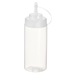 Squeeze bottle trasparente per salse 500ml Leone