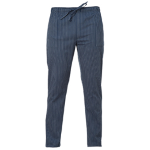 Giblor's Pantalone da cuoco Enrico Tg. L gessato blu