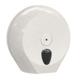 MAR PLAST Dispenser carta igienica Mini Jumbo plus rotolo Ã˜ 23cm bianco Woodplastic