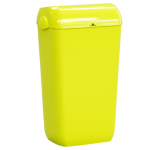 MAR PLAST Cestino gettacarte Skin con coperchio 23 L giallo fluo