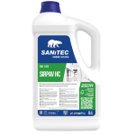 Detergente a base ammoniaca a schiuma per pavimenti Sirpav HC 5lt Sanitec