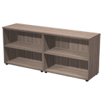 ARTEXPORT Coppia mobili bassi ELEGANCE 180x45,3x75Hcm Noce Toscano