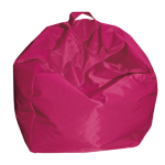 King Collection Pouf Comodone fucsia H 62x65 Ã˜ cm