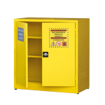 Carvel Armadio di sicurezza per liquidi infiammabili 107,5x50x110cm giallo