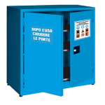 Carvel Armadio di sicurezza per liquidi chimici 107,5x50x110cm blu