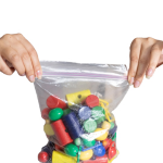 VIVA 100 Sacchetti zip 6x80cm plastica 45mic.
