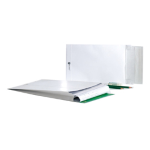 Bong Packaging 100 Buste bianche a sacco con soffietti SecuritexÂ® B5 17,6x25x3,8cm 130gr