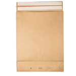 Bong Packaging 100 Sacchetti a fondo quadro E-Green carta kraft avana 45x57x10 +10 cm