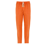 Giblor's Pantaloni Pitagora in cotone Tg. L arancio