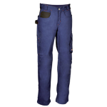 Pantaloni Walklander donna blu navy-nero taglia 46 Cofra