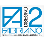 ALBUM P.M. FABRIANO2 (24X33CM) 10FG 110GR QUADRETTO 5MM