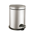 Medial International Pattumiera a pedale Bin Basic 3L in acciaio inox