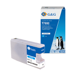 G&G Cartuccia ink compatibile GG Ciano per Epson workforce pro wf-5690dwf/ wf-5620d