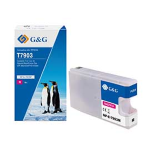 G&G Cartuccia ink compatibile GG Magenta per Epson WorkForce Pro WF-5620DWF/WF-5110