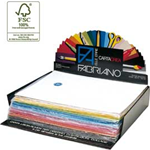 Expo 260 cartoncino 35x50cm 220gr ass. in 25 colori Cartacrea Fabriano
