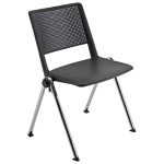 Unisit Seduta meeting Revolution RECP nero senza braccioli