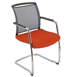 Unisit Seduta attesa Zoe ZOES ruggine/grigio con braccioli inclusi