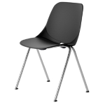 Unisit Seduta attesa Quick QKB nero senza braccioli