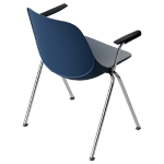 Unisit Seduta attesa Quick QKBR blu con braccioli inclusi