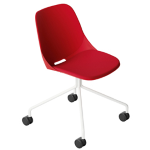 Unisit Seduta attesa Quick QKG4B rosso senza braccioli