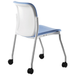 Unisit Seduta attesa Nik NIC4RBSB celeste senza braccioli