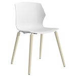 Unisit Seduta attesa No Frill NFL bianco senza braccioli