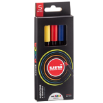 UNI MITSUBISHI Astuccio 5 marcatore Uni Posca Pen PC1M p. extra fine 0.7mm col.ass. UNI