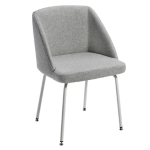 Unisit Poltroncina attesa Norma NO4CV grigio chiaro