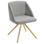 Unisit Poltroncina attesa Norma NO4LV grigio chiaro