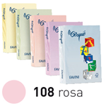 Carta LECIRQUE A3 80gr 500fg rosa pastello 108 FAVINI