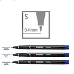 PENNARELLO STABILO OHPEN 841 PERMANENTE SUPERFINE NERO