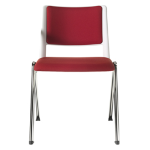 Unisit Seduta meeting Revolution RECTB rosso senza braccioli