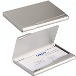 DURABLE PORTA BIGLIETTI VISITA IN ALLUMINIO BUSINESS CARD BOX