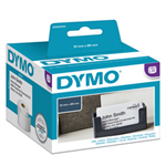 ROTOLO 300 ETICHETTE NON ADESIVE PER BADGE 51x89MM X DYMO LW